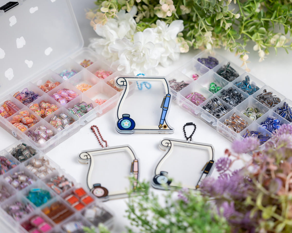 Pen & Ink Shaker | Customize and Select Your Charms