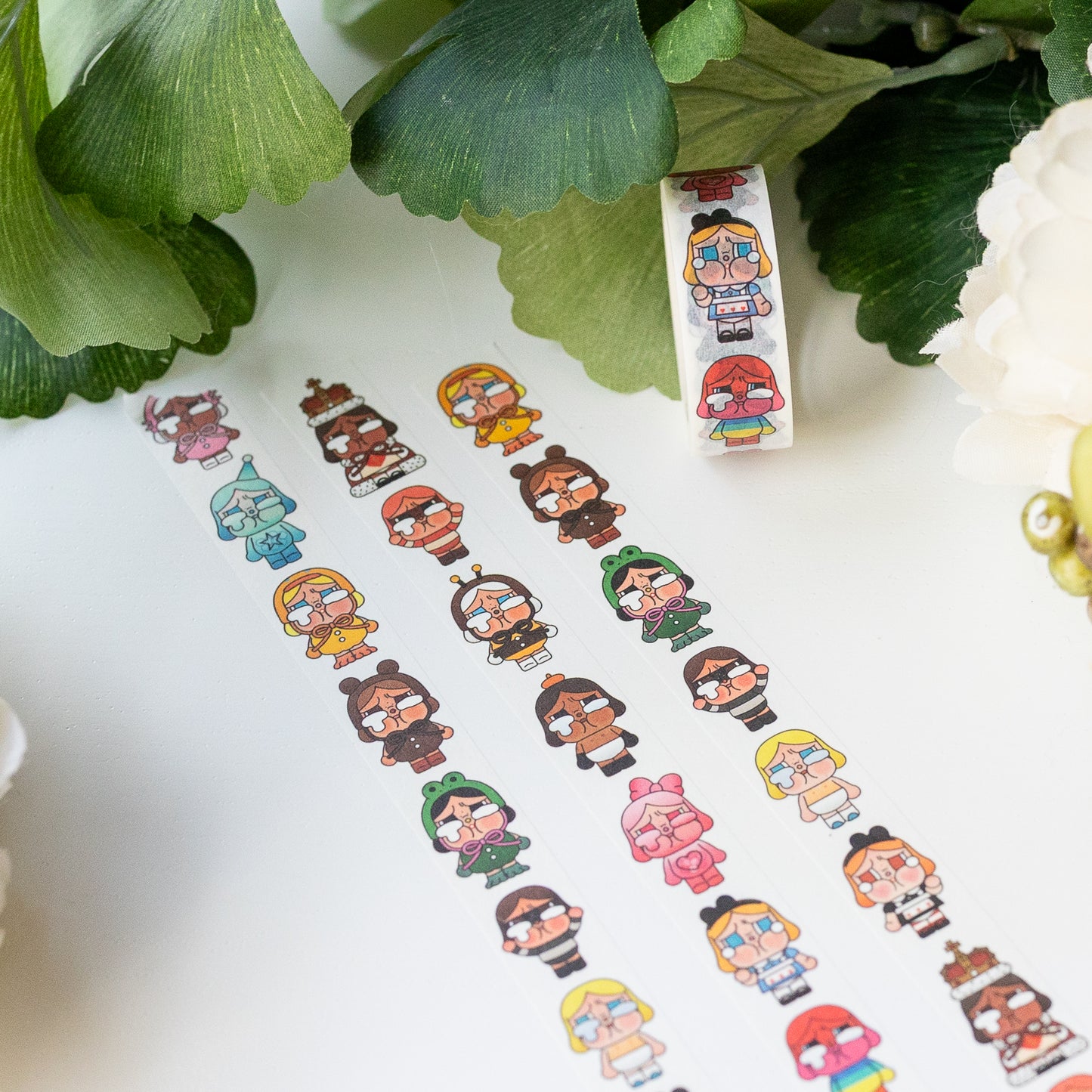 Crying Girls Washi Tape | 15mm x 10m
