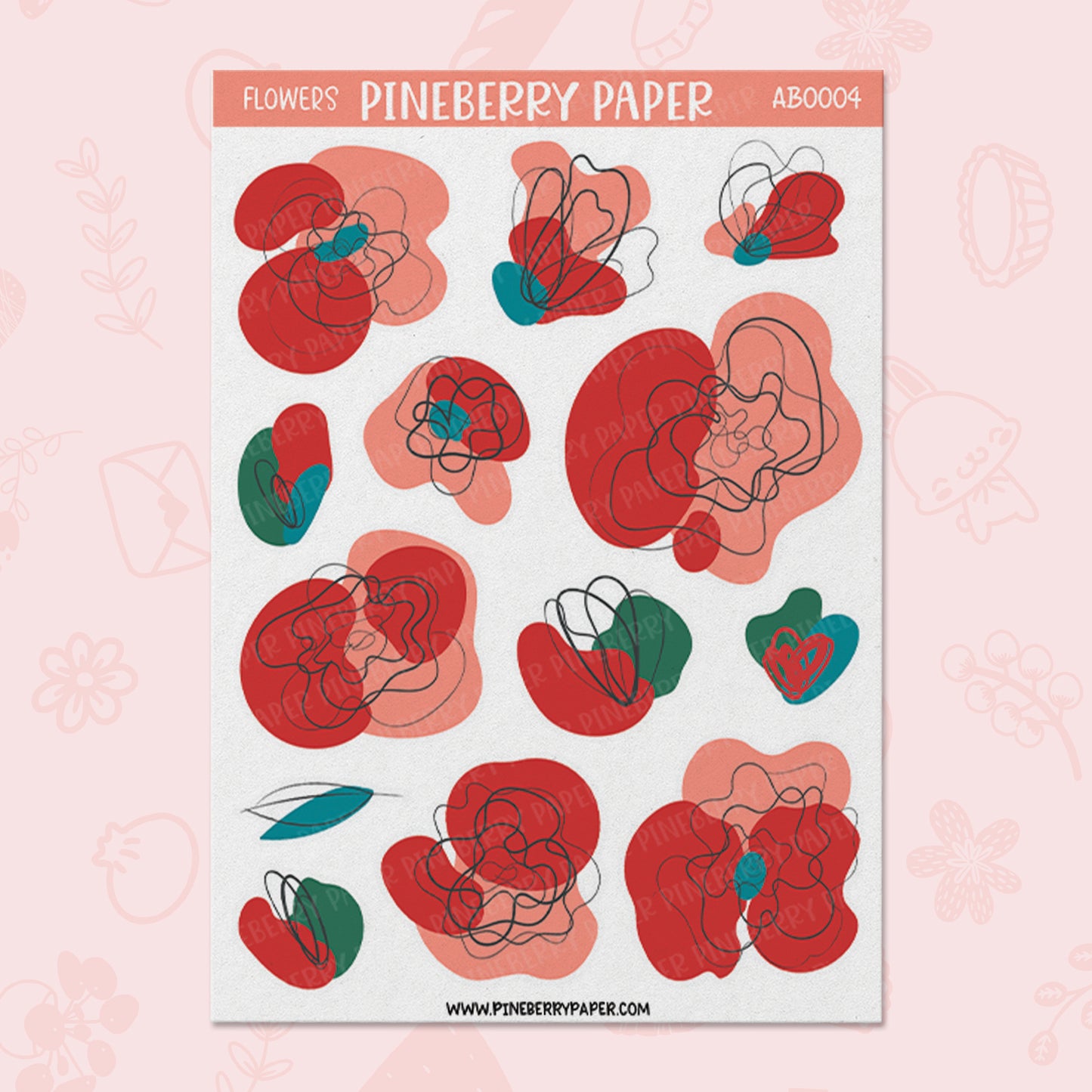 Abstract Florals | AB0004