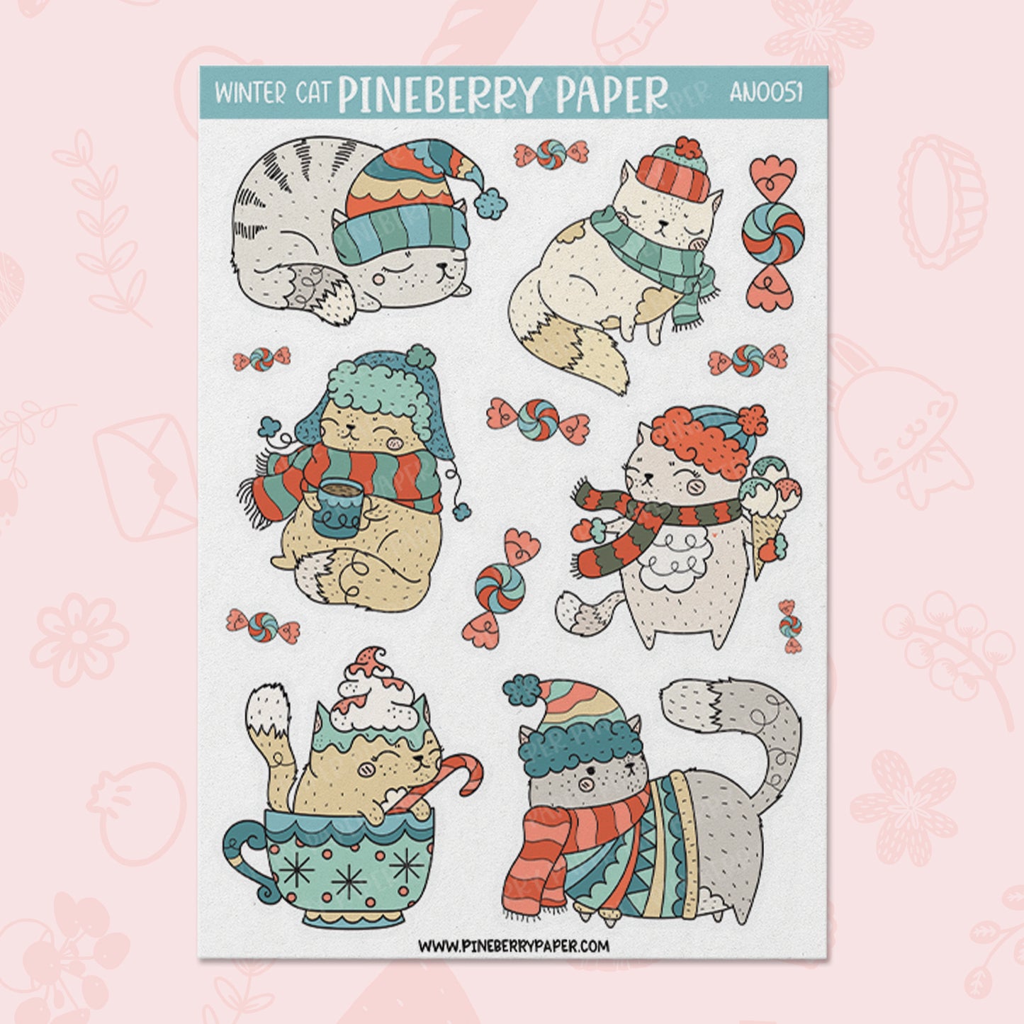Winter Cats | AN0051