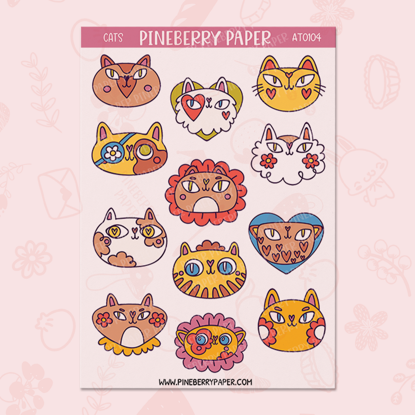 Cat Faces | AN0104
