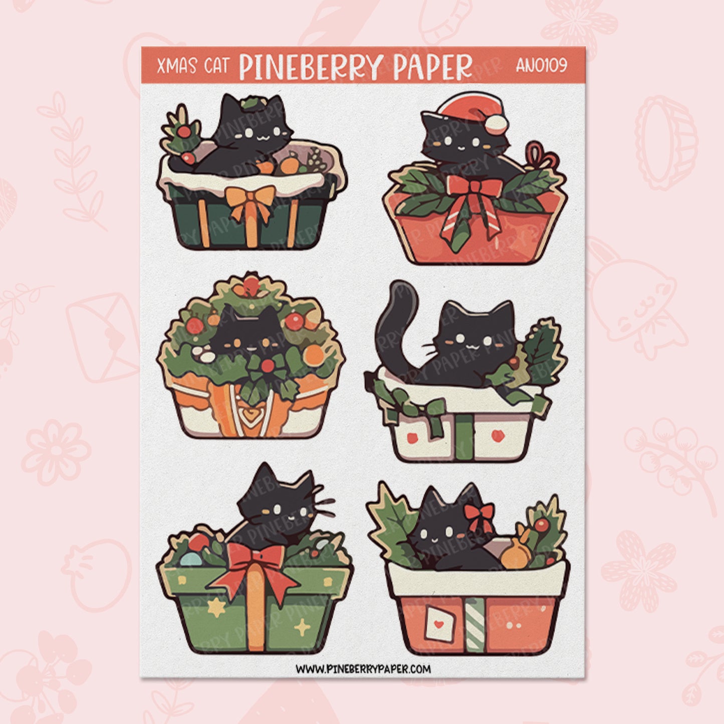 Xmas Cats | AN0109
