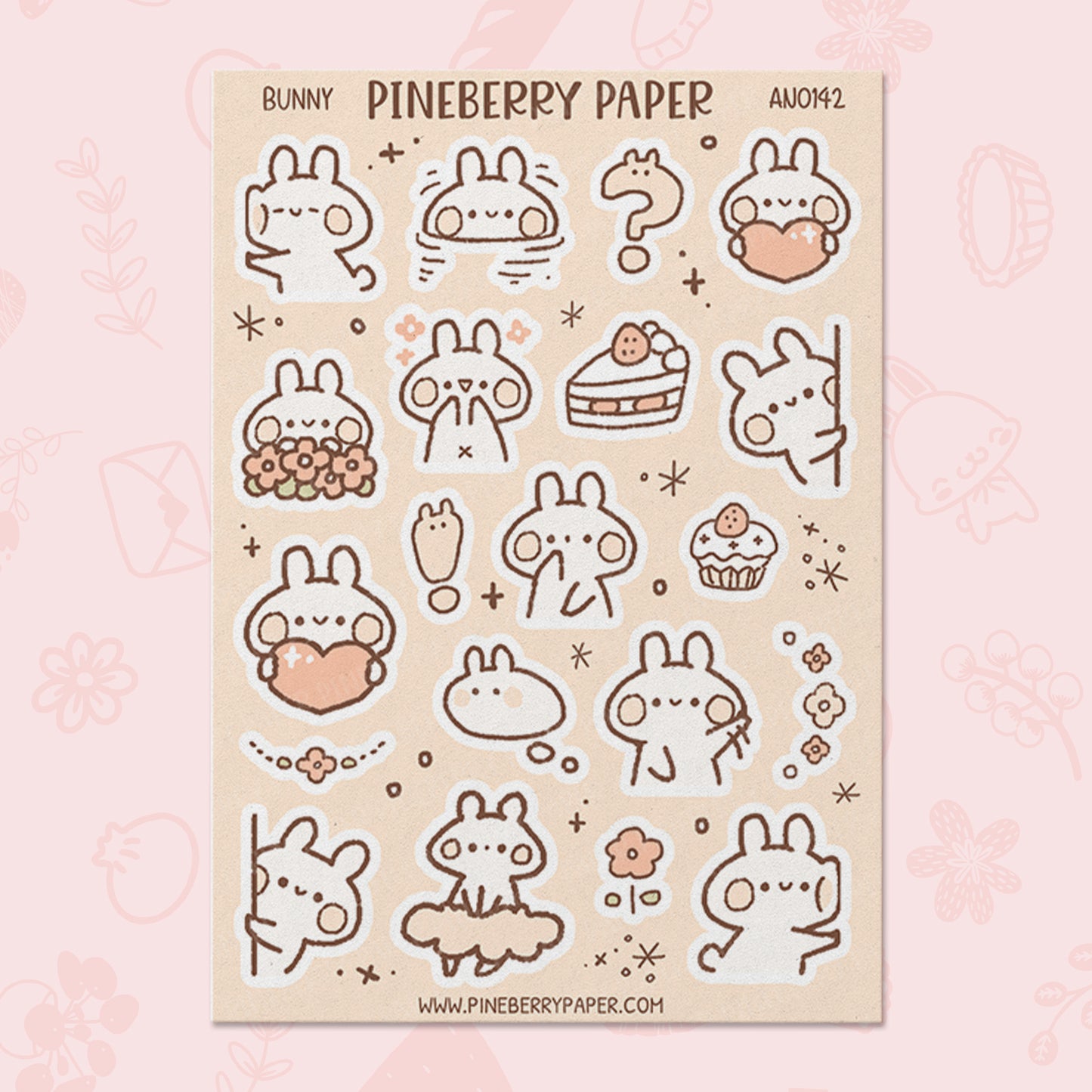 Cute Bunny Set | AN0142 & AN0143