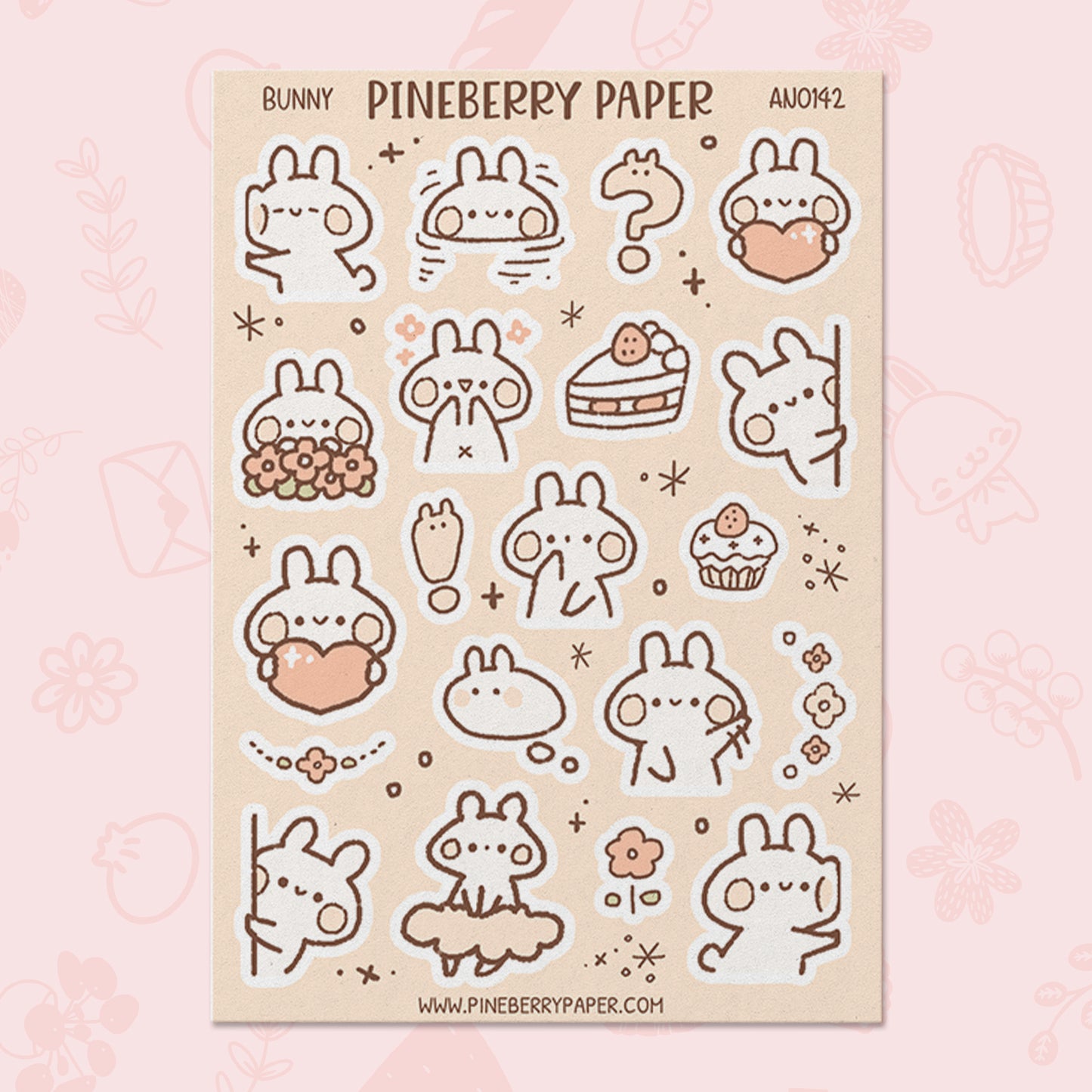 Cute Bunny Set | AN0142 & AN0143
