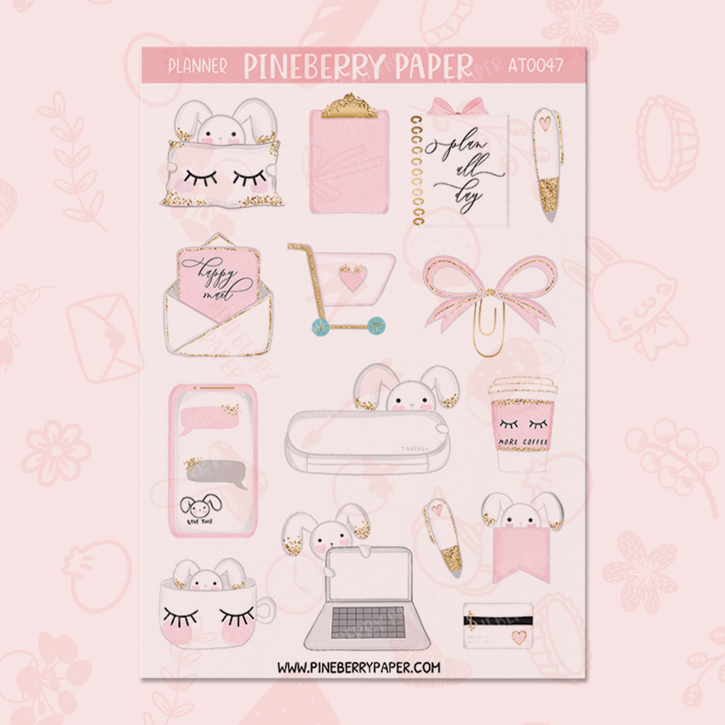 Planner Bunny | AT0047