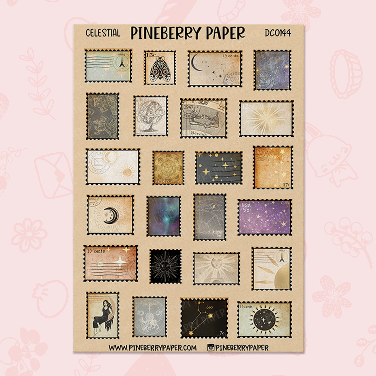 Celestial Stamps | DC0144