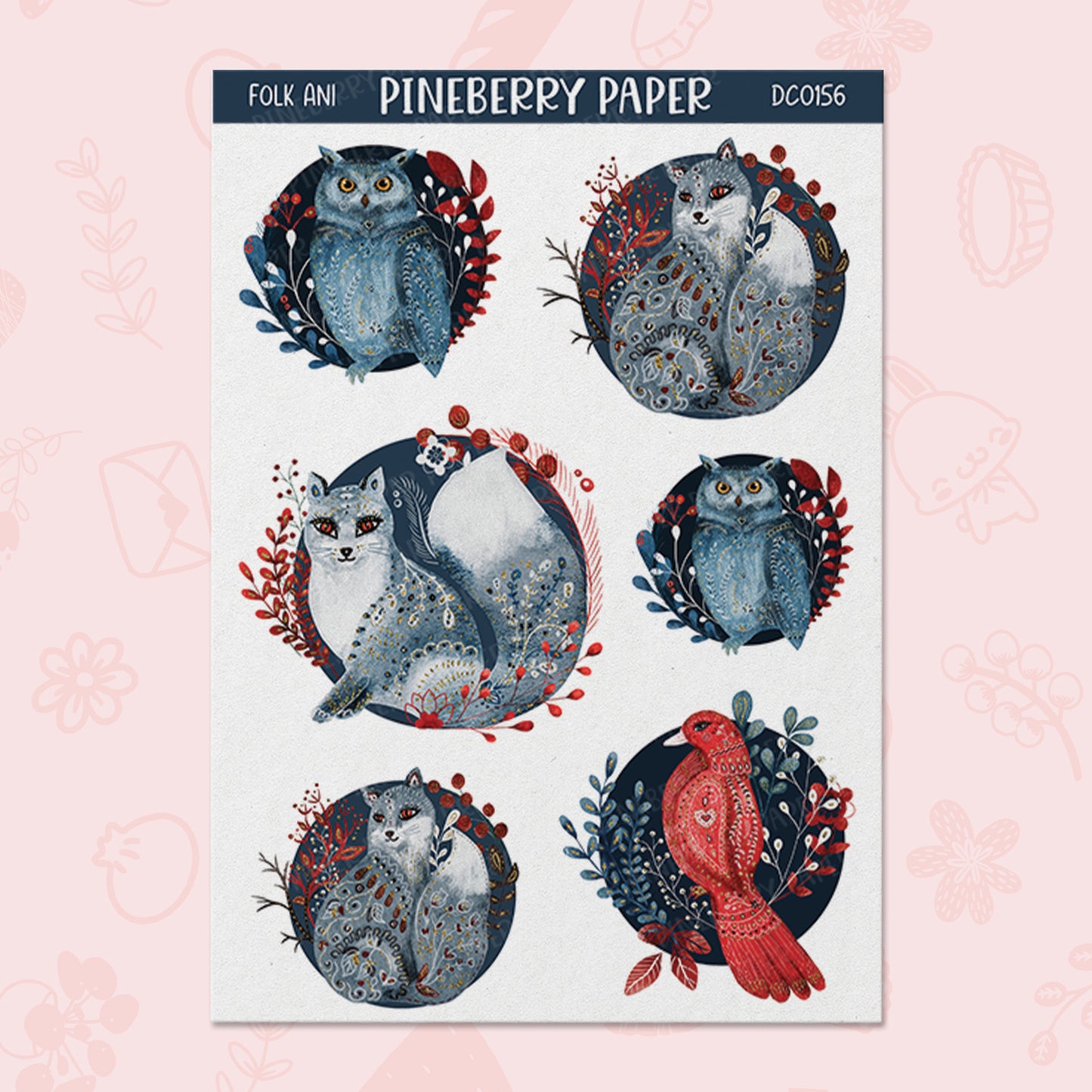Folk Animal Circle | DC0156