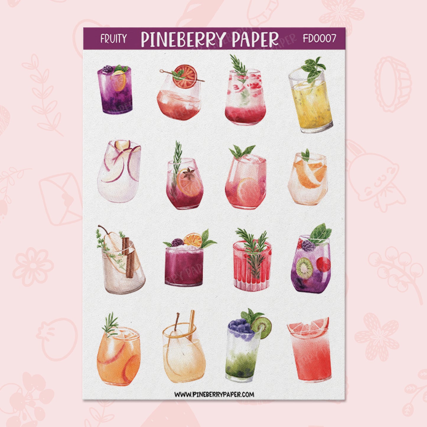 Fruity Drinks 1 | FD0007