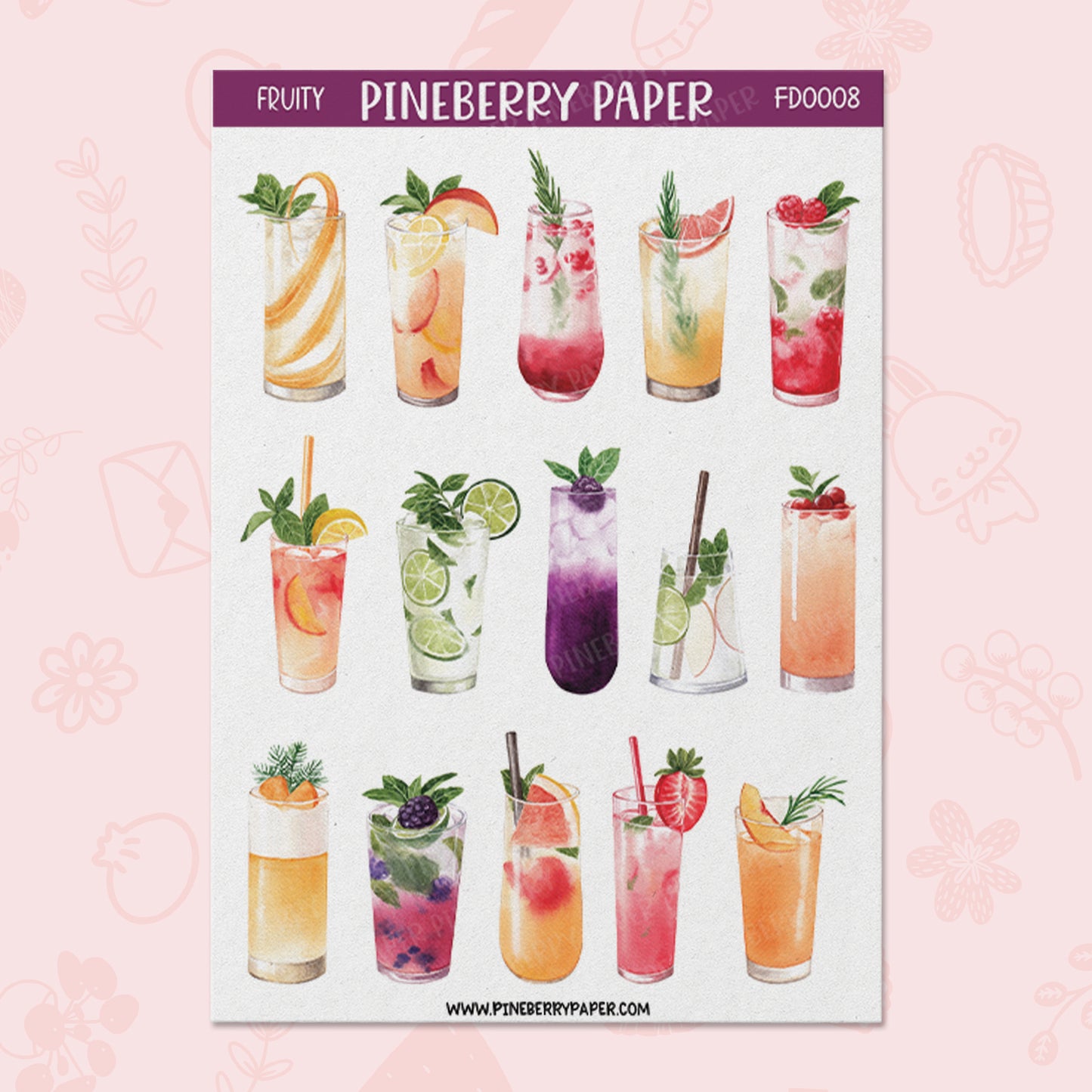 Fruity Drinks 2 | FD0008
