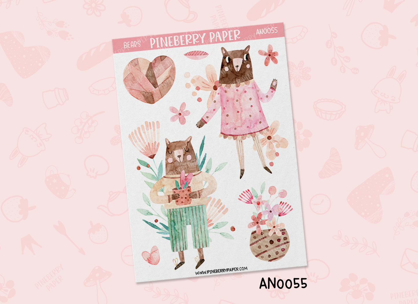 Lovely Bears | AN0053 | AN0054 | AN0055 | Discontinued