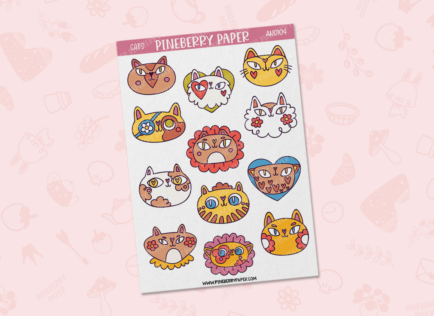 Cat Faces | AN0104