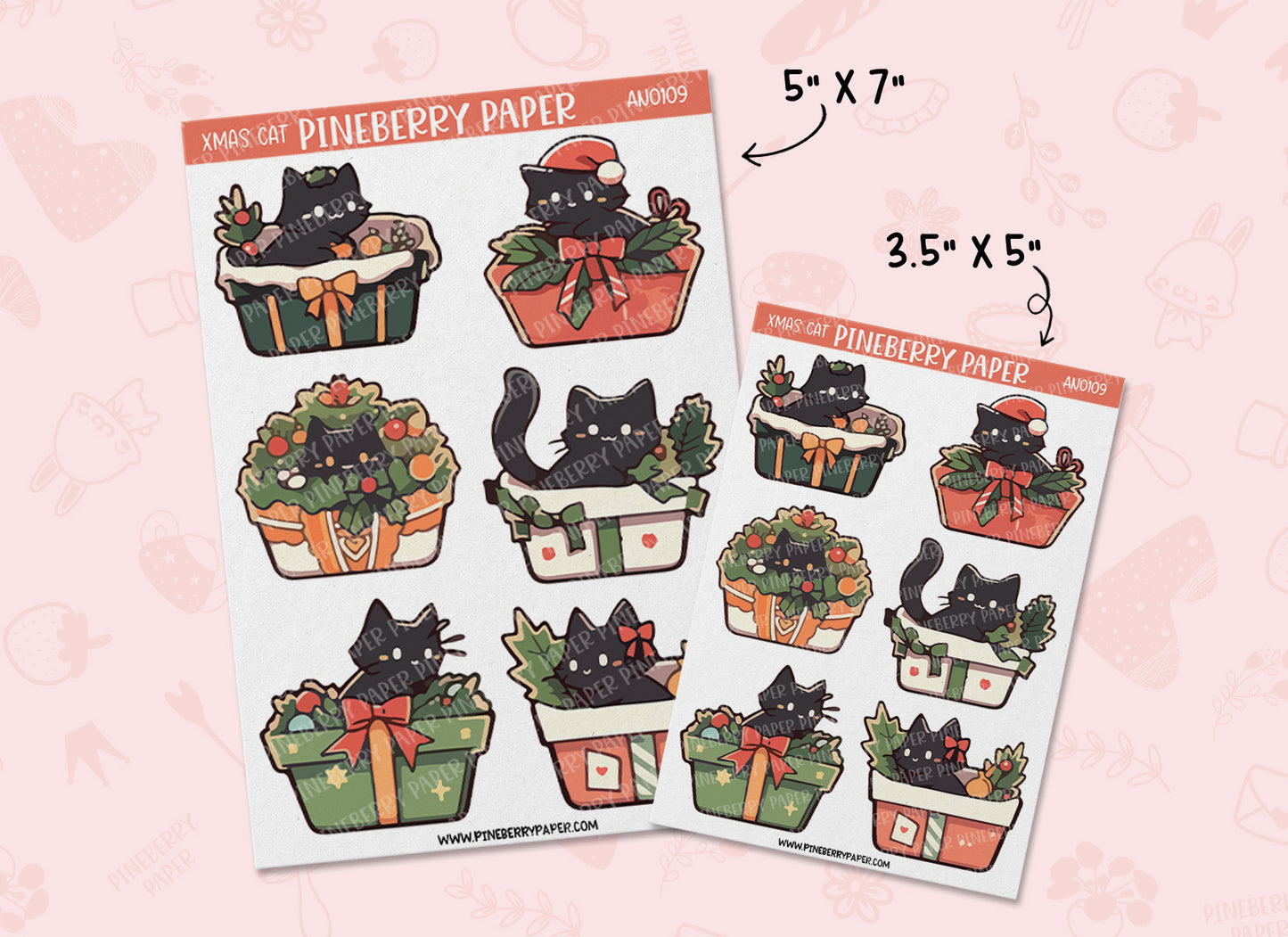 Christmas Cats | AN0109