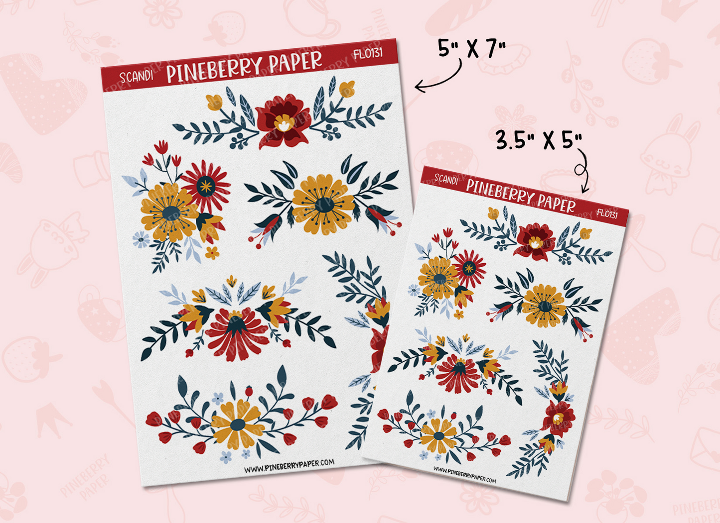 Scandi Florals | FL0131 | FL.132