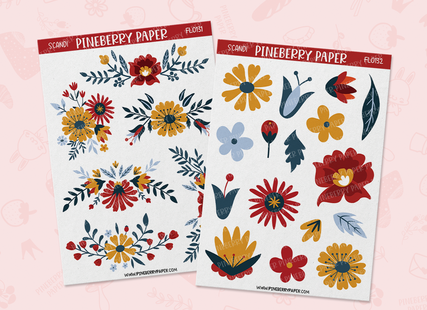 Scandi Florals | FL0131 | FL.132