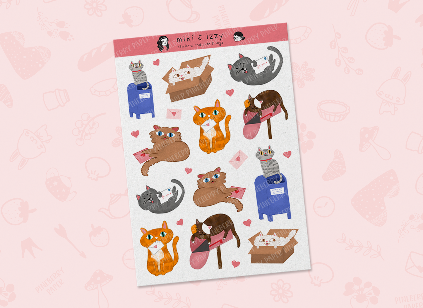 Mail Cats | Miki & Izzy