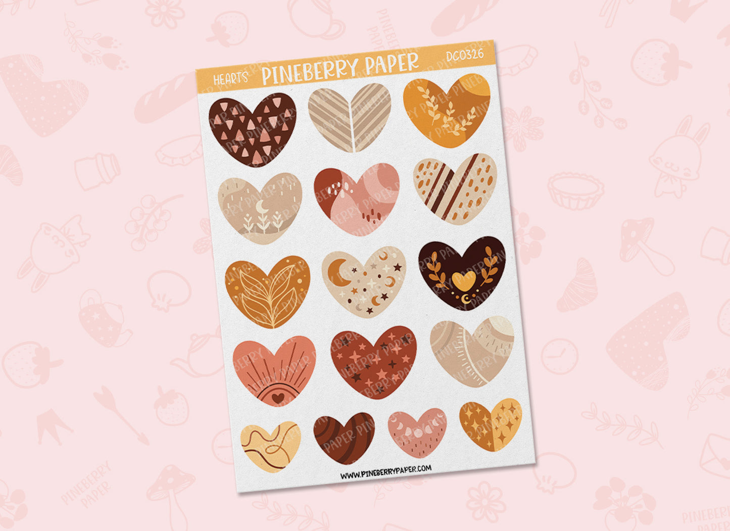 Boho Hearts | DC0326