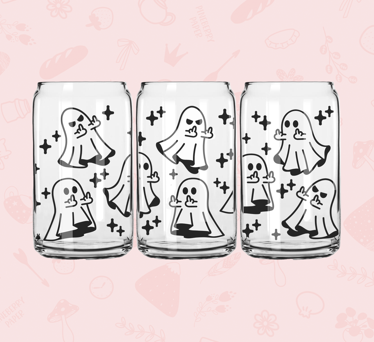 Ghost Flipping Glass