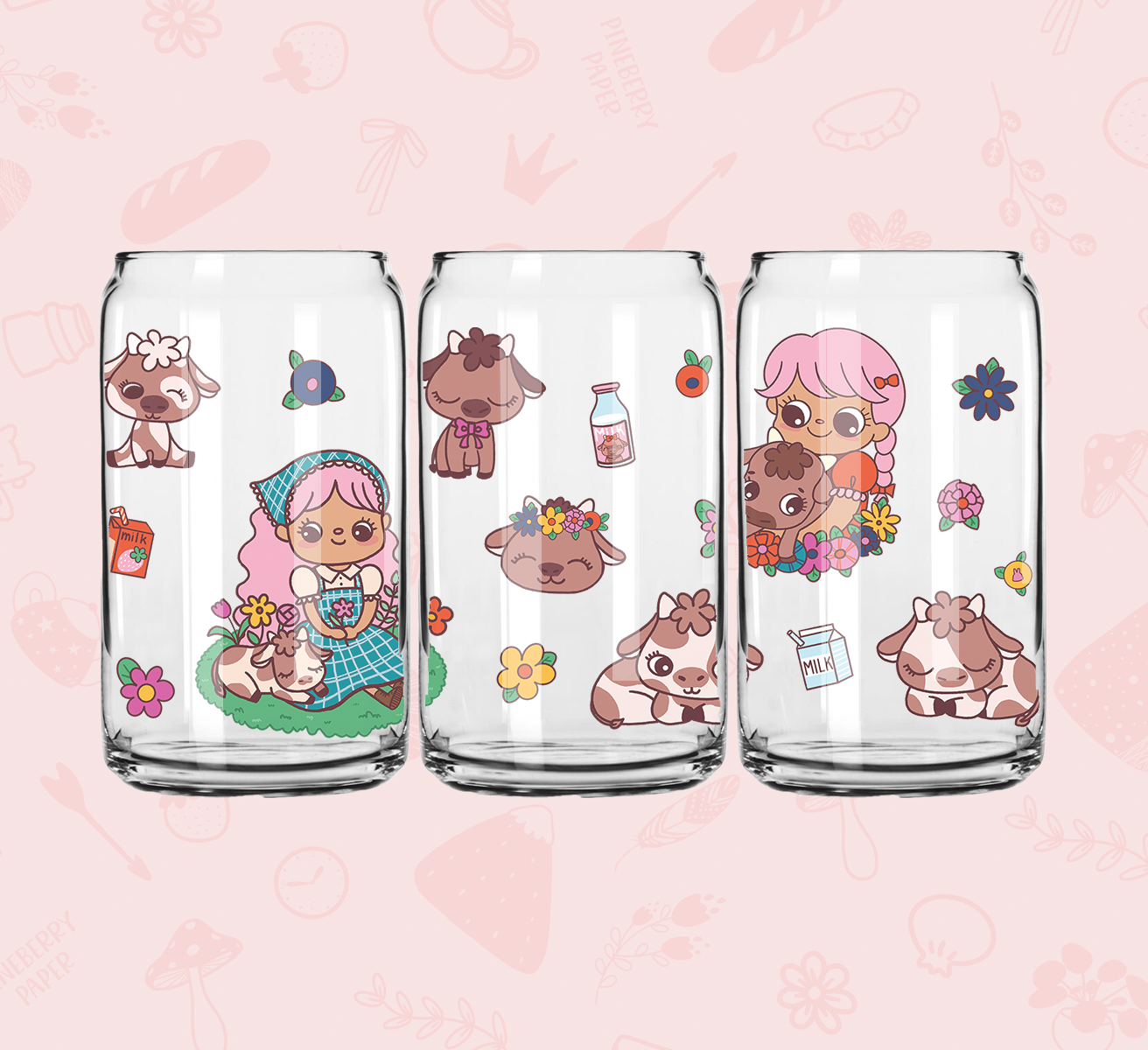 Milkmaid Glass