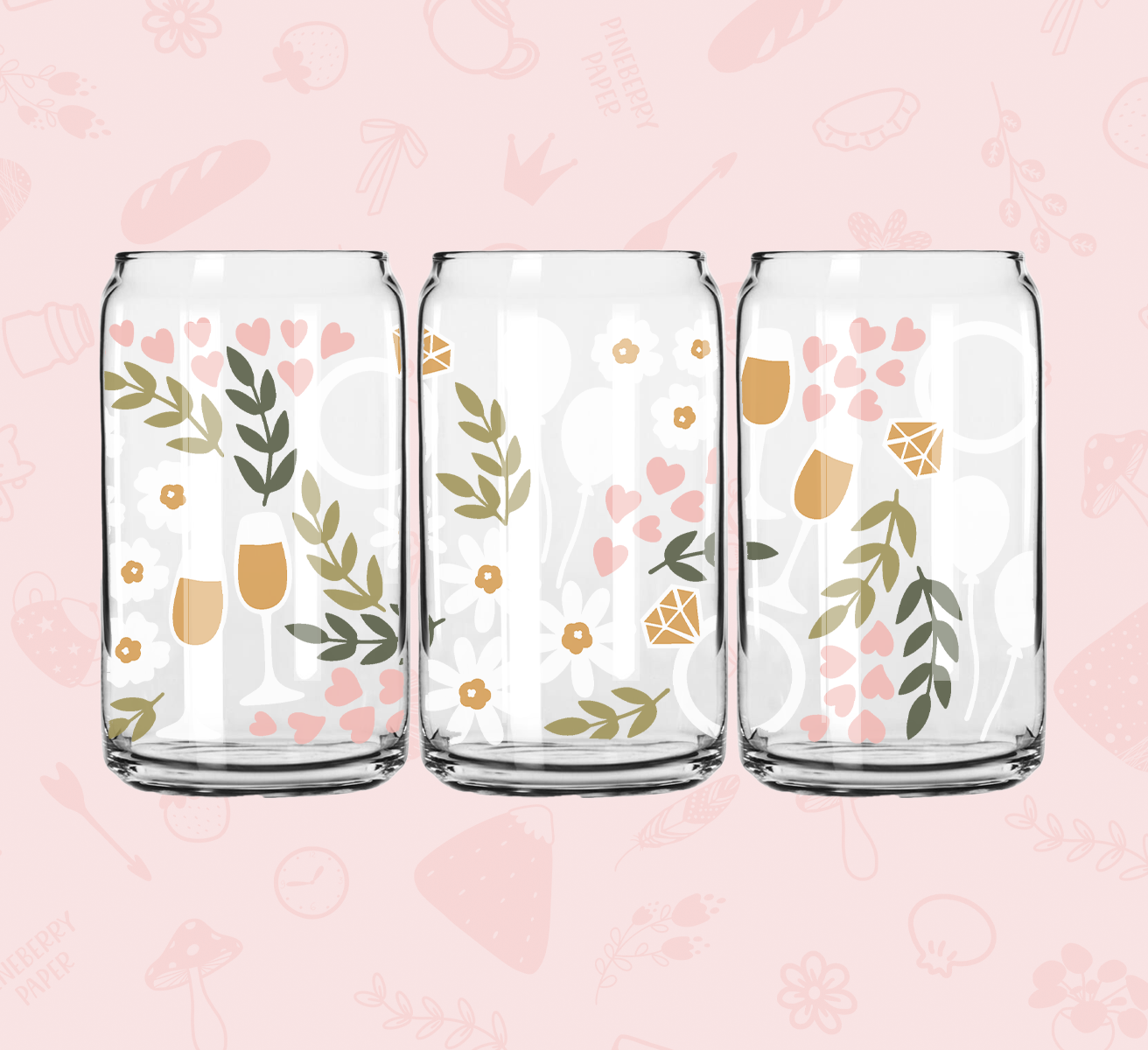 Wedding/Engagement Glass