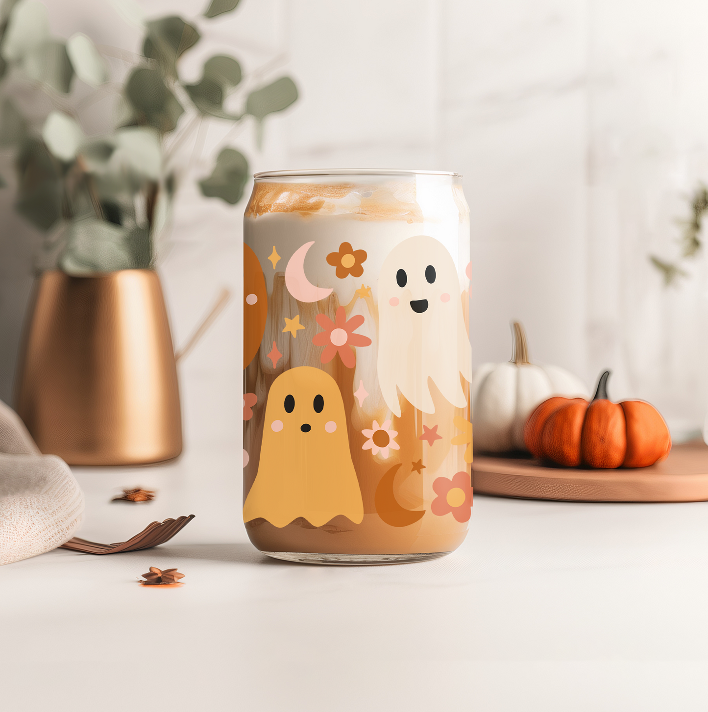 Boho Ghost Glass