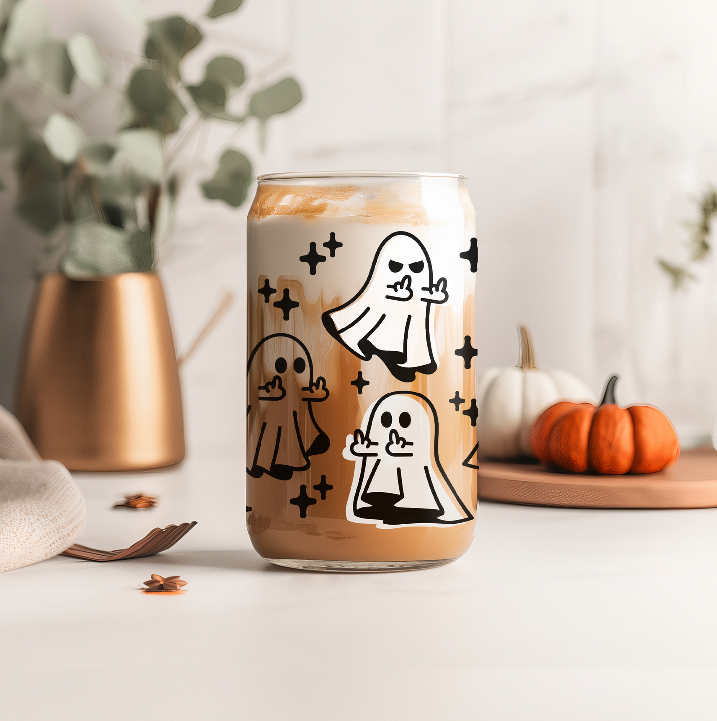 Ghost Flipping Glass