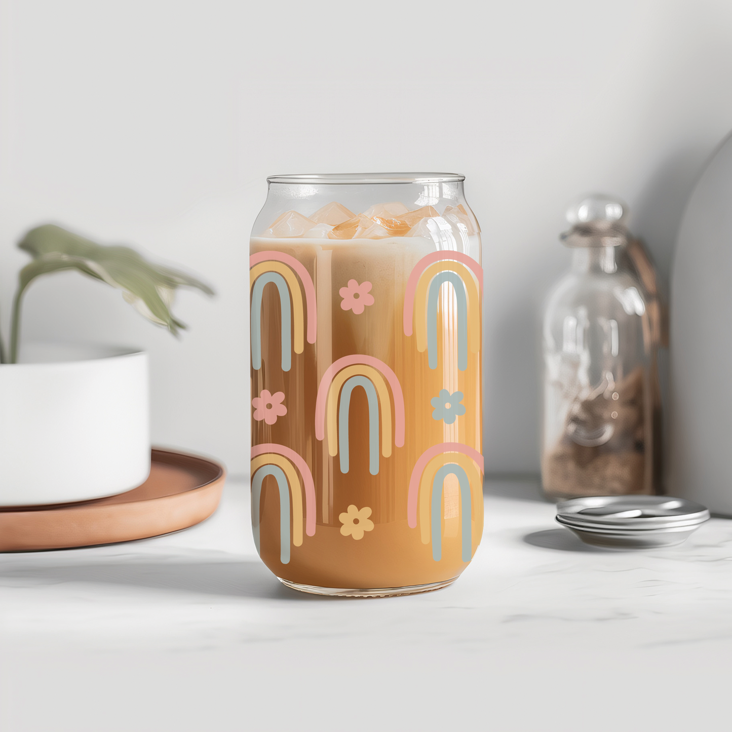 Pastel Rainbow Glass