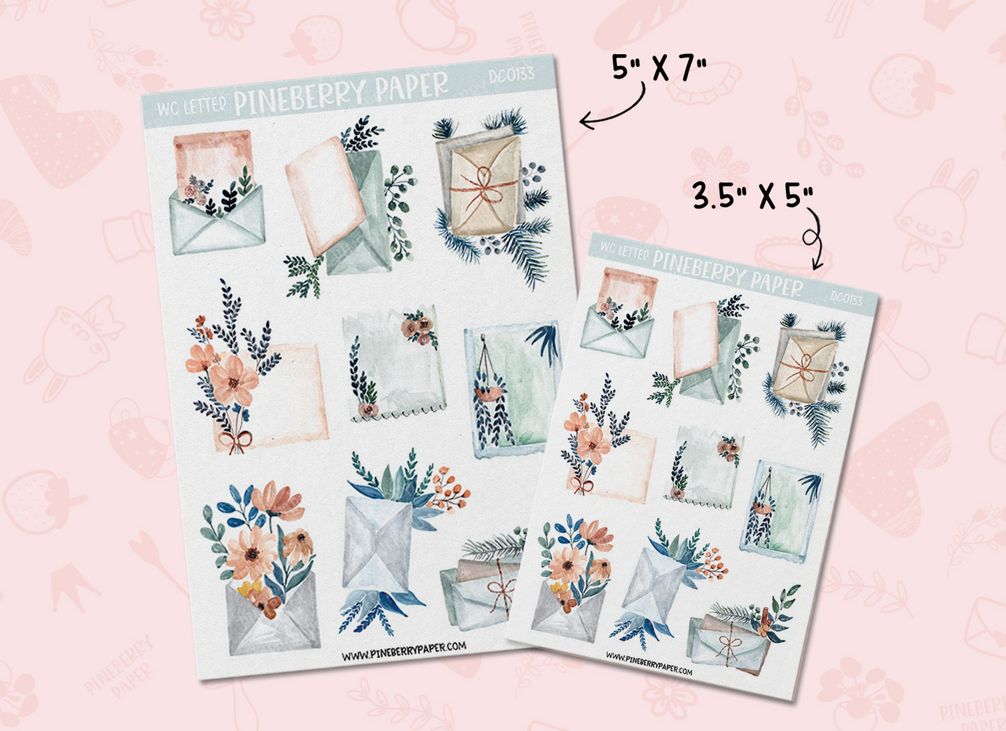 Watercolor Love Letter | DC0133