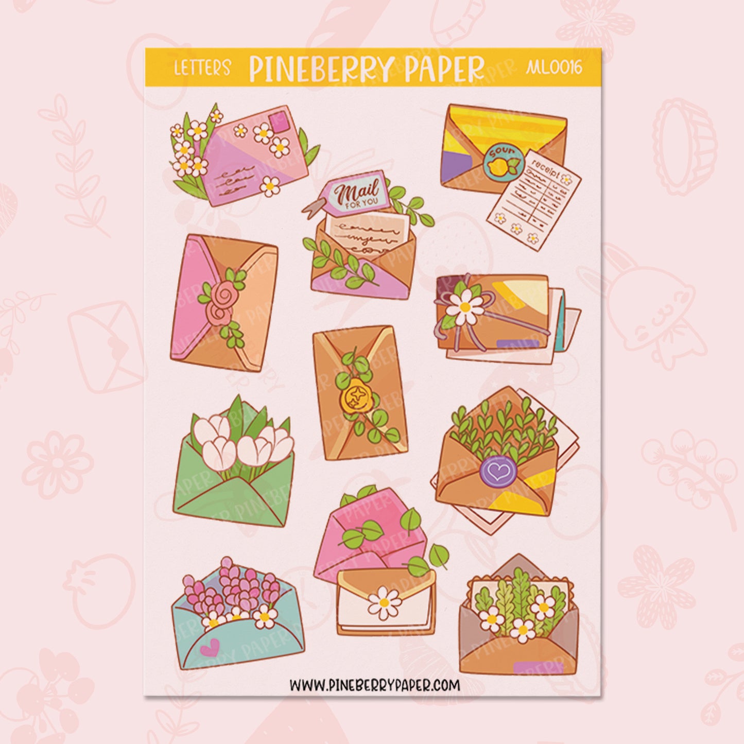 Floral Letters | ML0016