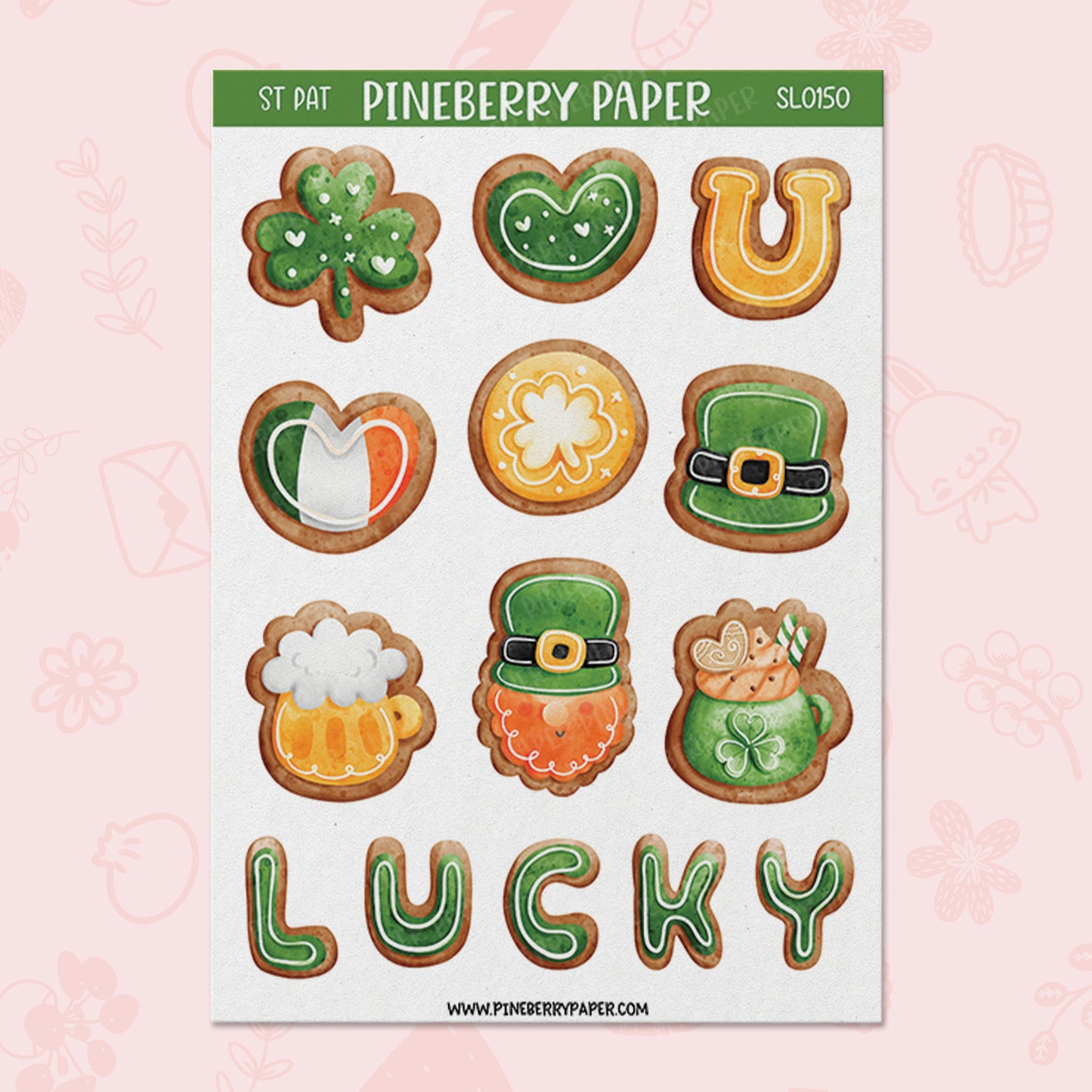 St Patrick's Cookies | SL0150