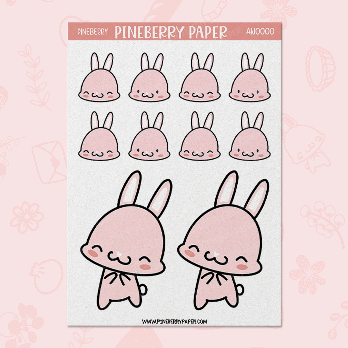 Pineberry Bunny | AN0000