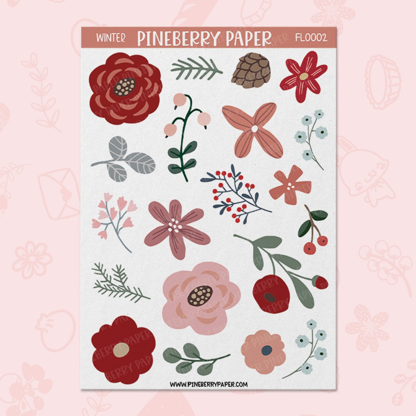 Winter Florals | FL0002