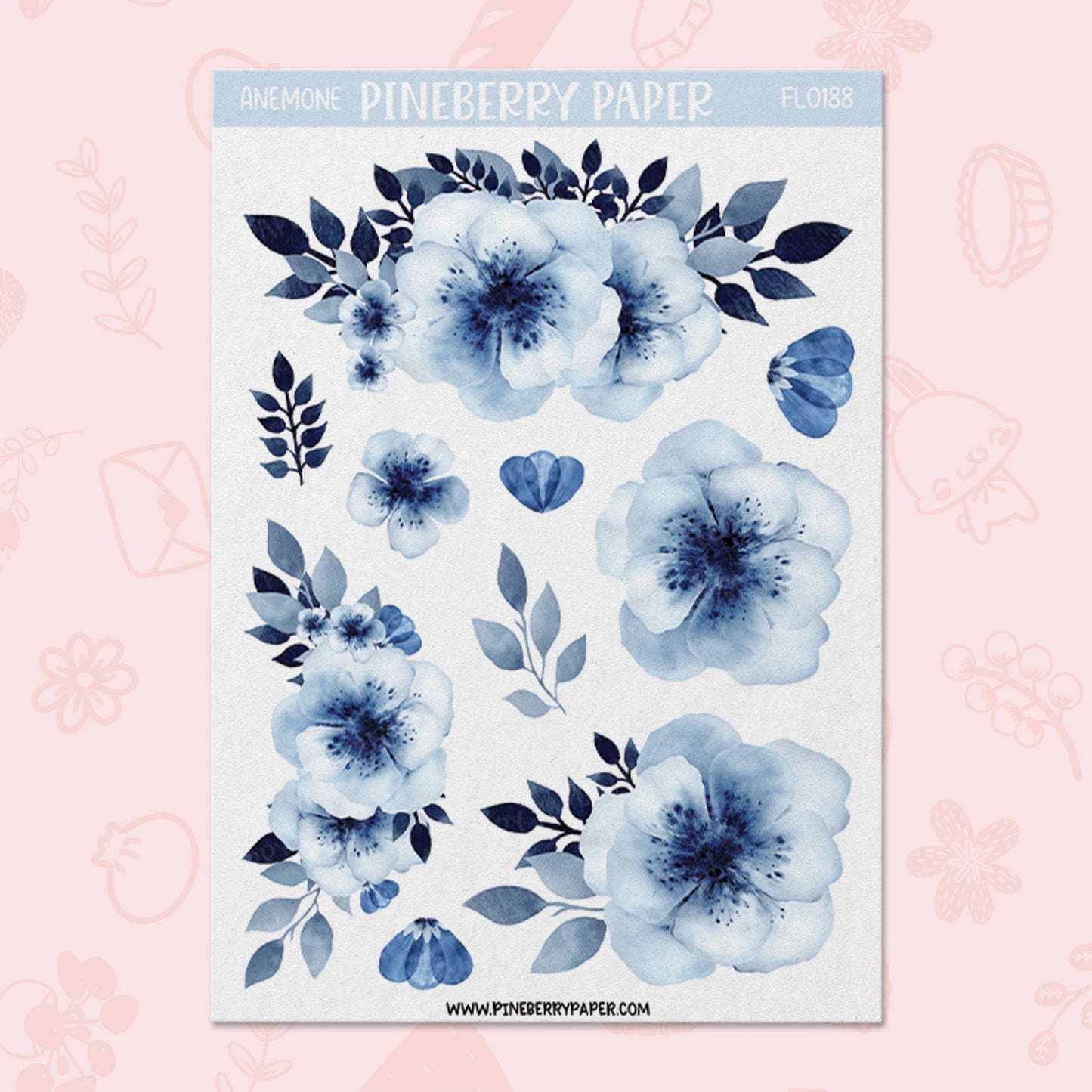 Blue Anemone | FL0188