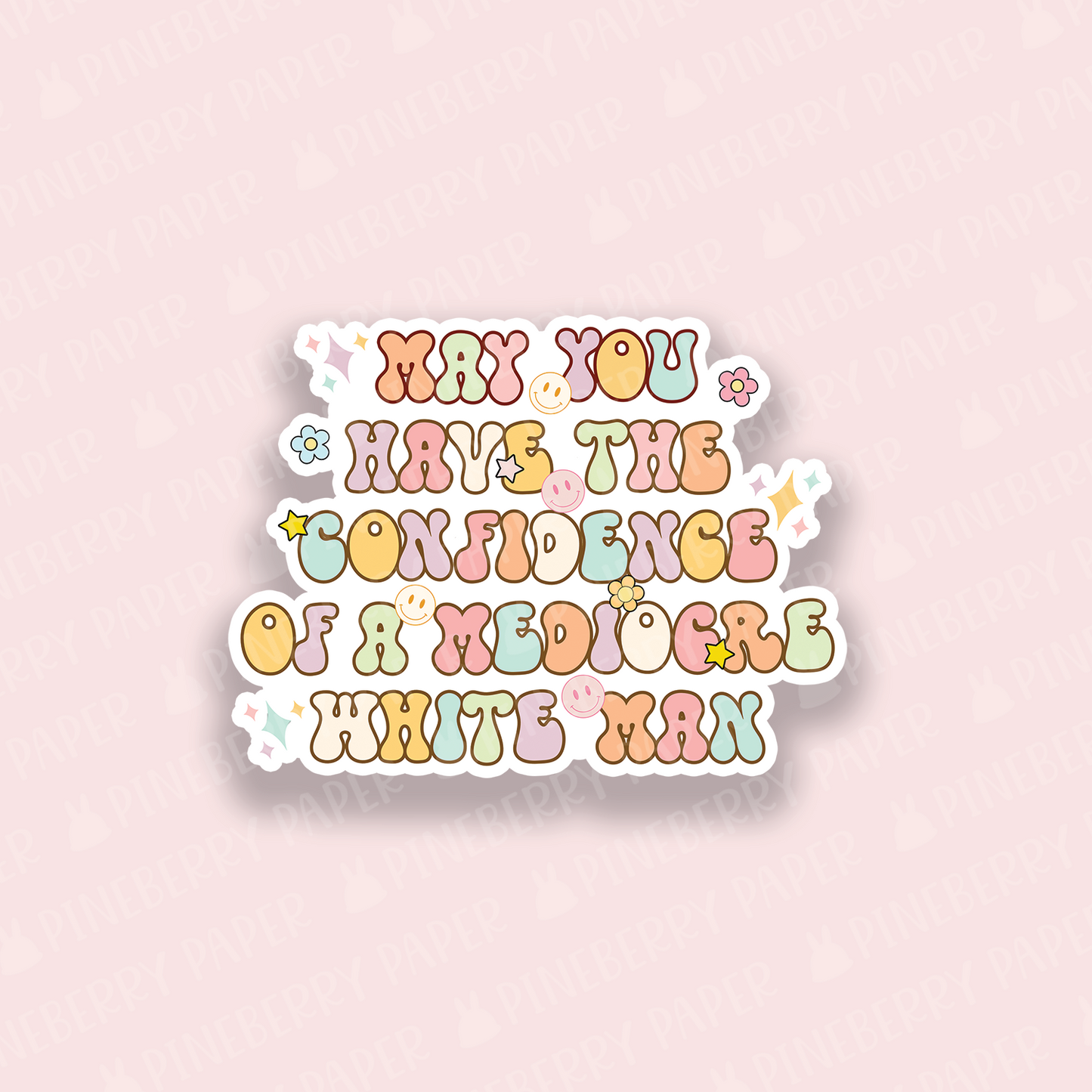 Confidence Vinyl Sticker