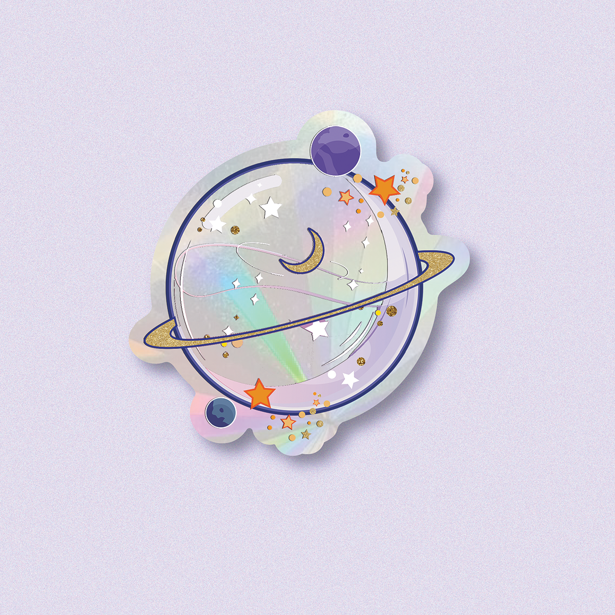 Planet Suncatcher Window Decal