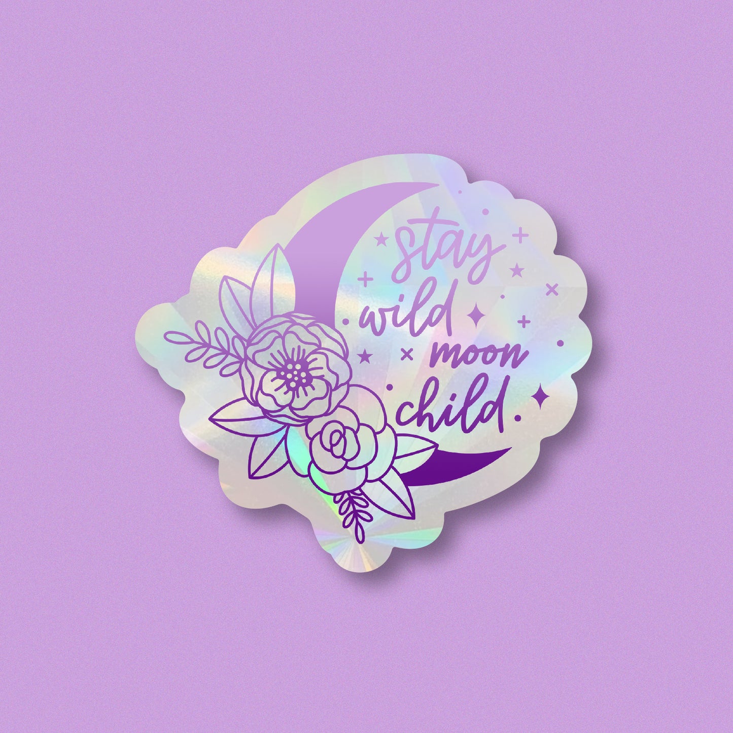 Moonchild Suncatcher Window Decal