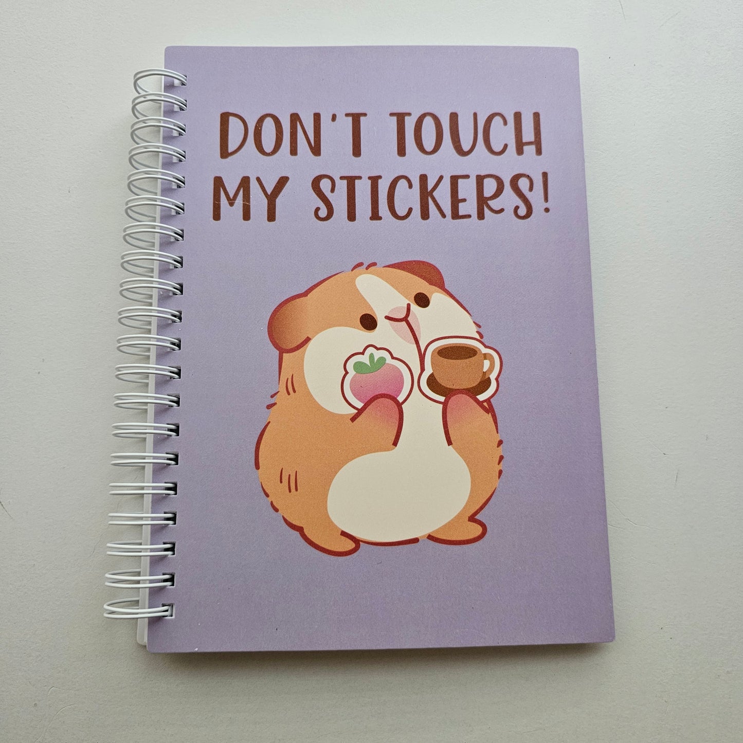 Sticker Loving Guinea Pig Reusable Sticker Book