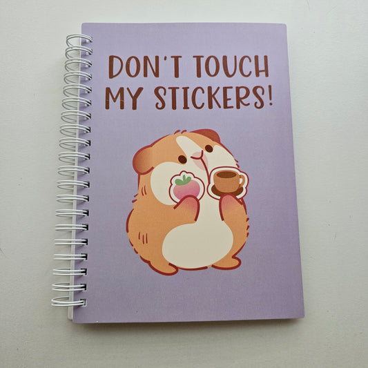 Sticker Loving Guinea Pig Reusable Sticker Book
