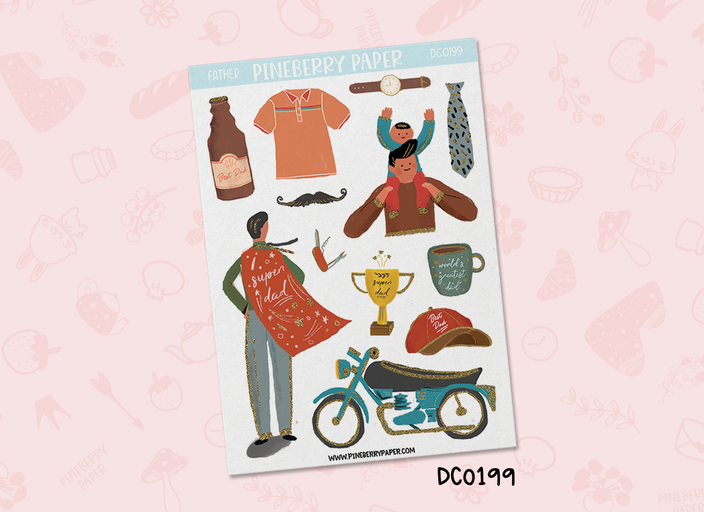 Dad | Father's Day | DC0198 | DC0199