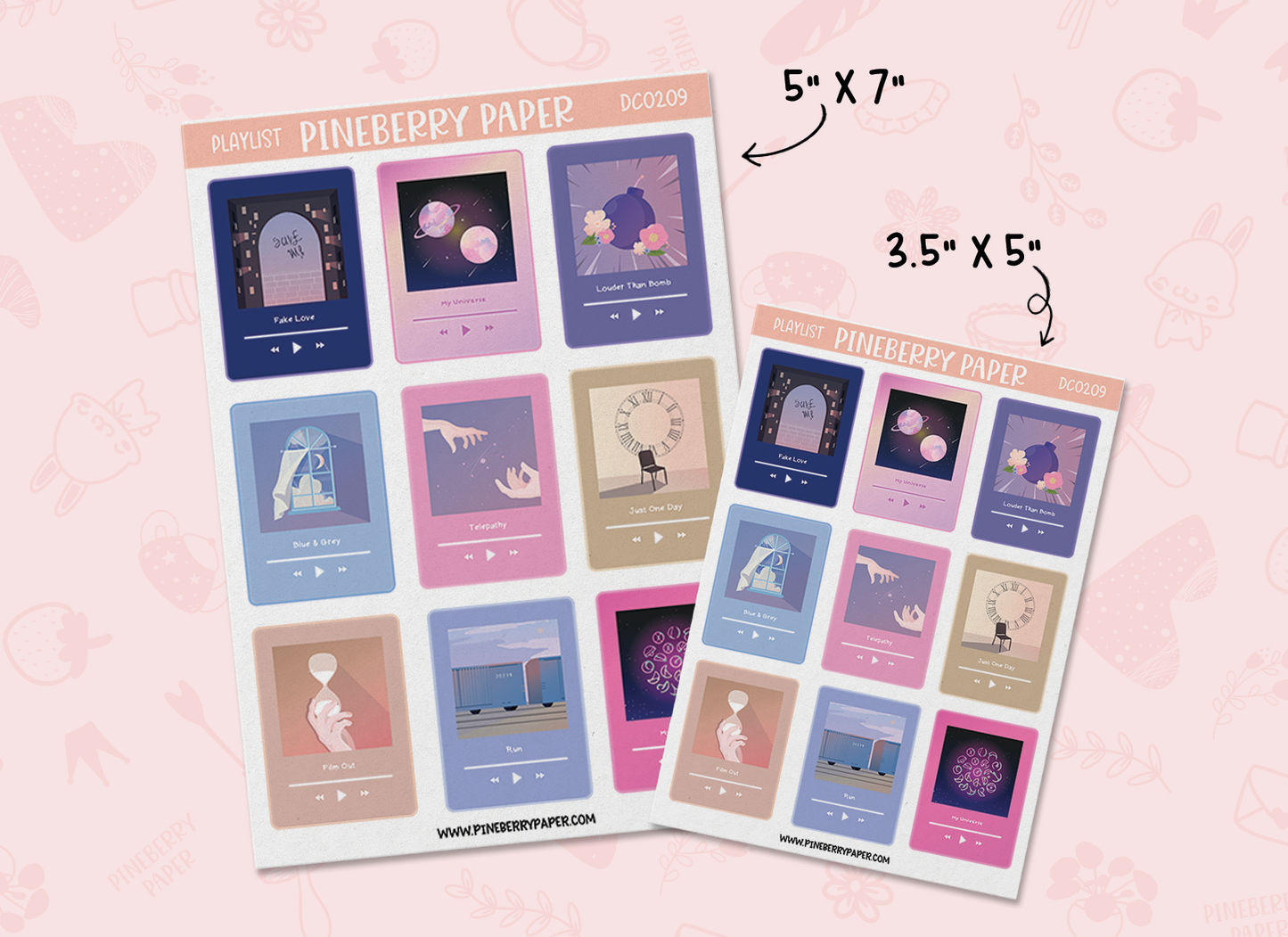 BTS Playlist | DC0207 | DC0208 | DC0209