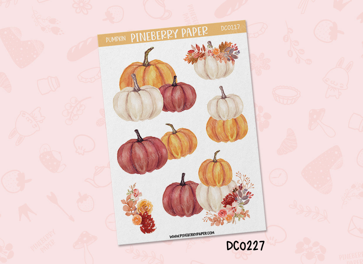 Rustic Pumpkins | DC0227 | DC0228 | DC0229