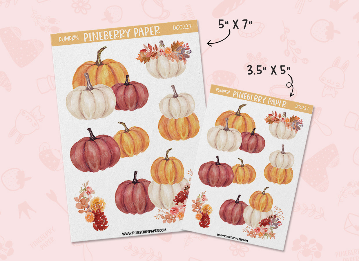 Rustic Pumpkins | DC0227 | DC0228 | DC0229