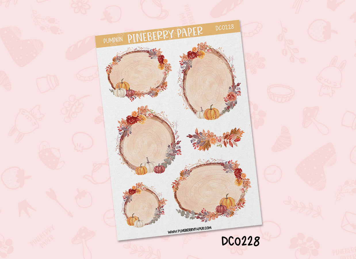 Rustic Pumpkins | DC0227 | DC0228 | DC0229