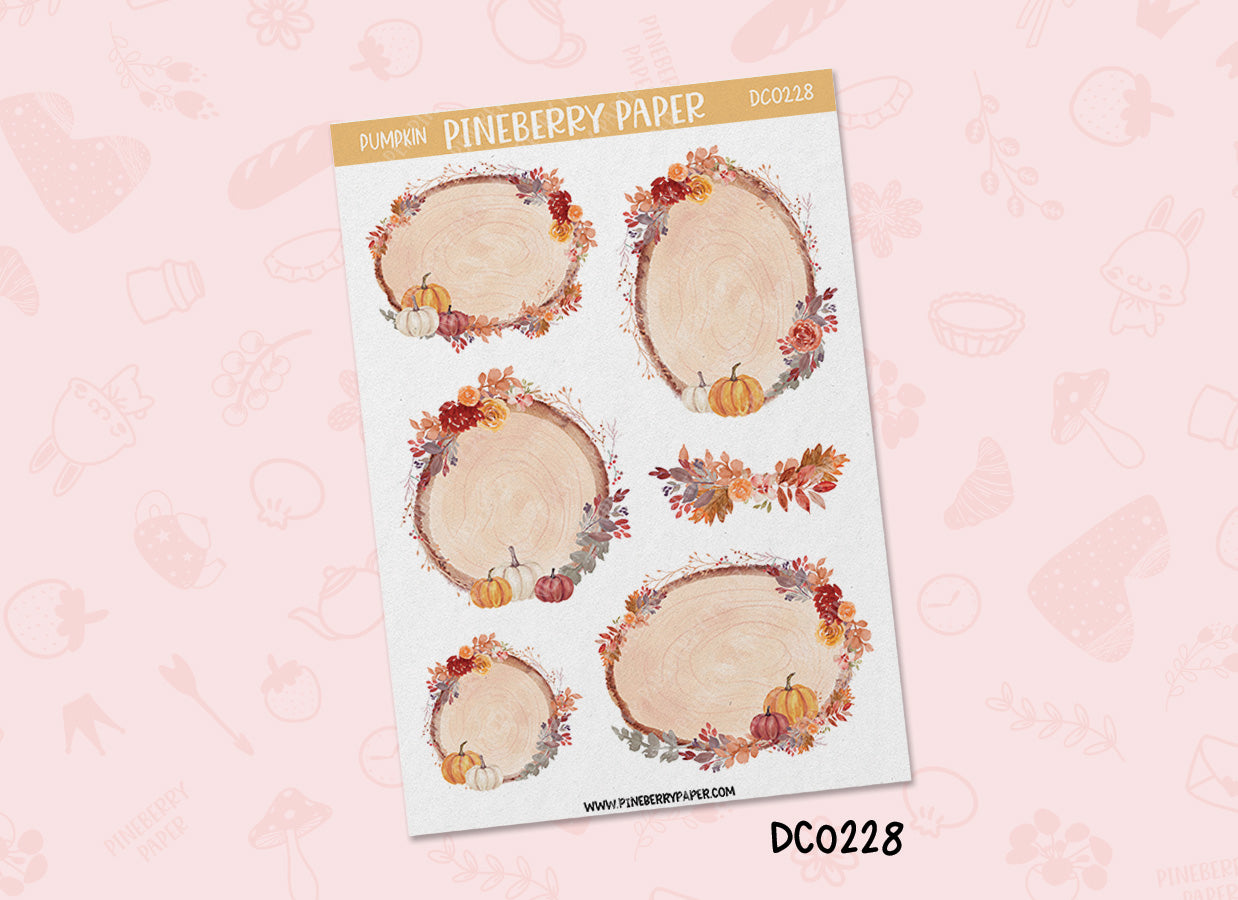 Rustic Pumpkins | DC0227 | DC0228 | DC0229