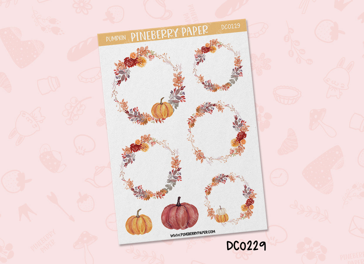 Rustic Pumpkins | DC0227 | DC0228 | DC0229