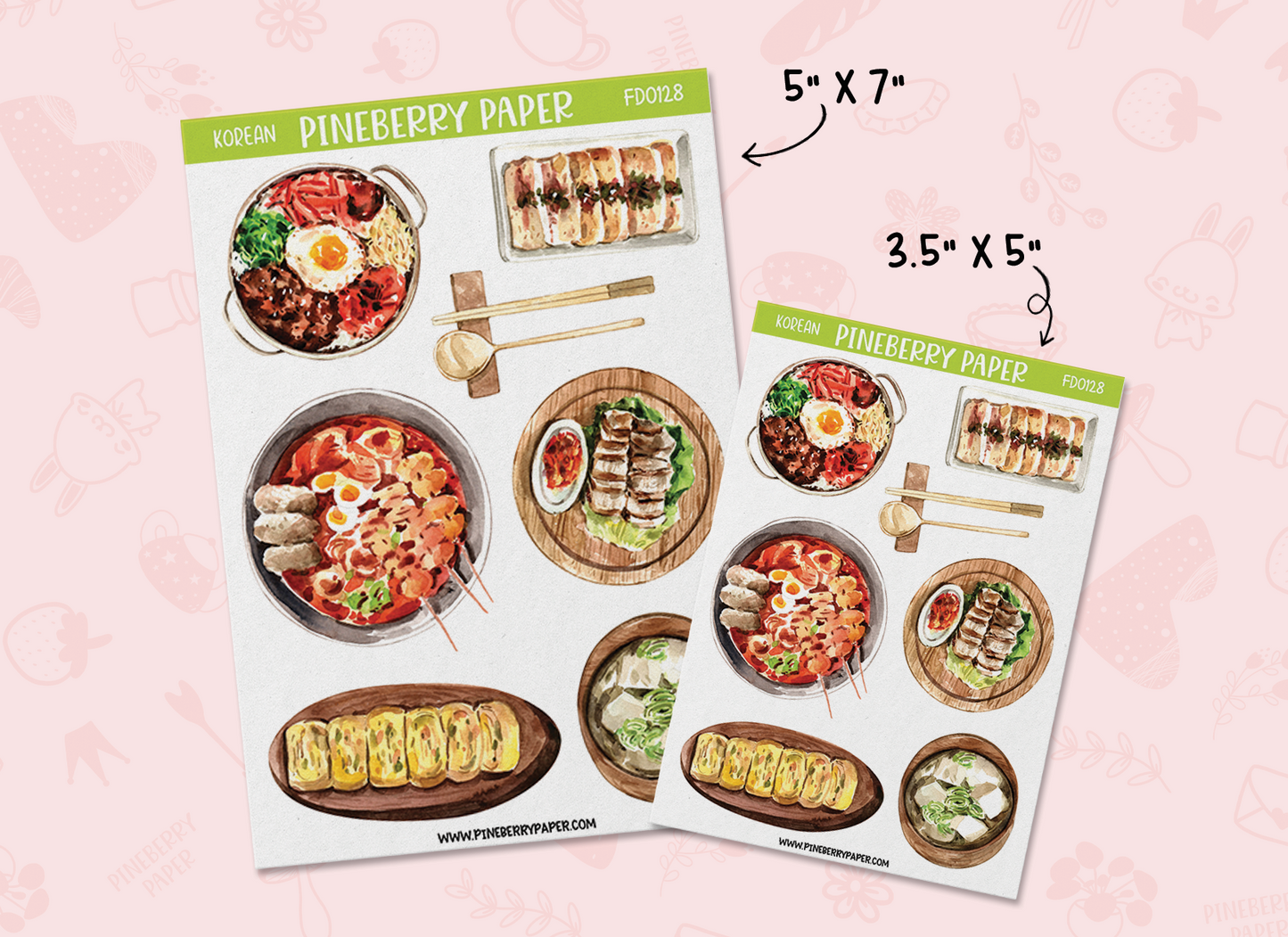 Korean Food | FD0128 | FD0129 | FD0130 | FD0131