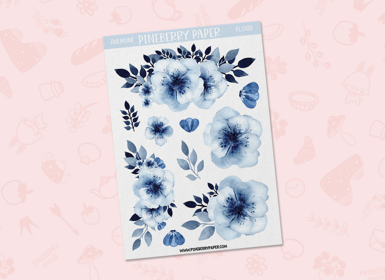 Blue Anemone | FL0188