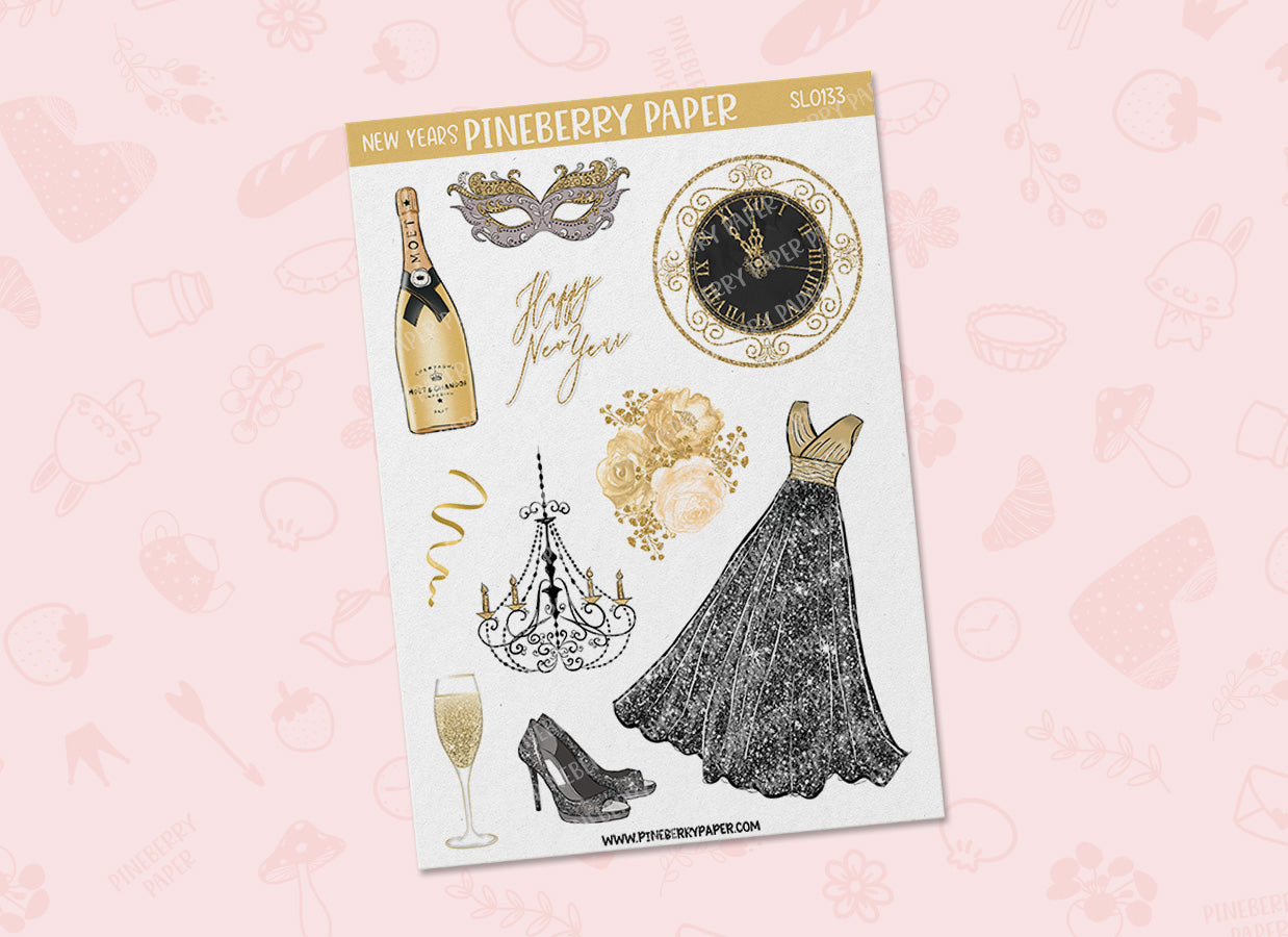 Black & Gold New Years | SL0133