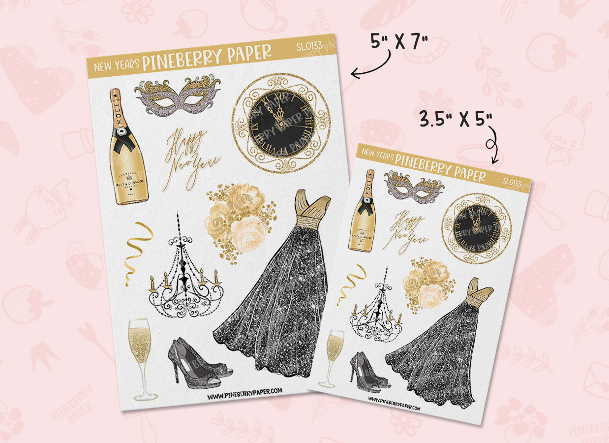 Black & Gold New Years | SL0133