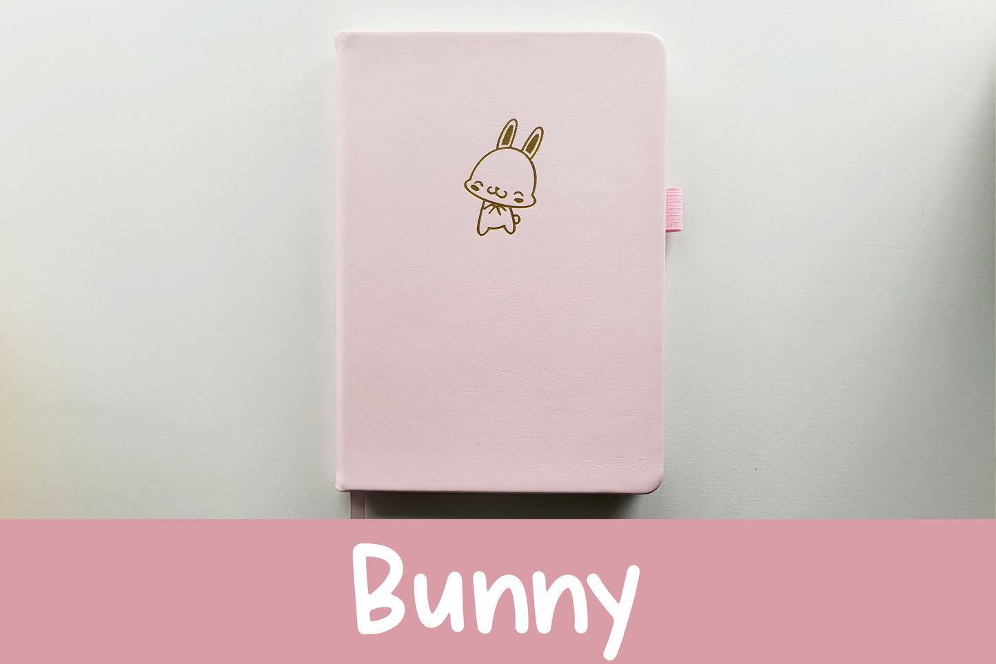 Pineberry Bunny Dot Grid Notebook