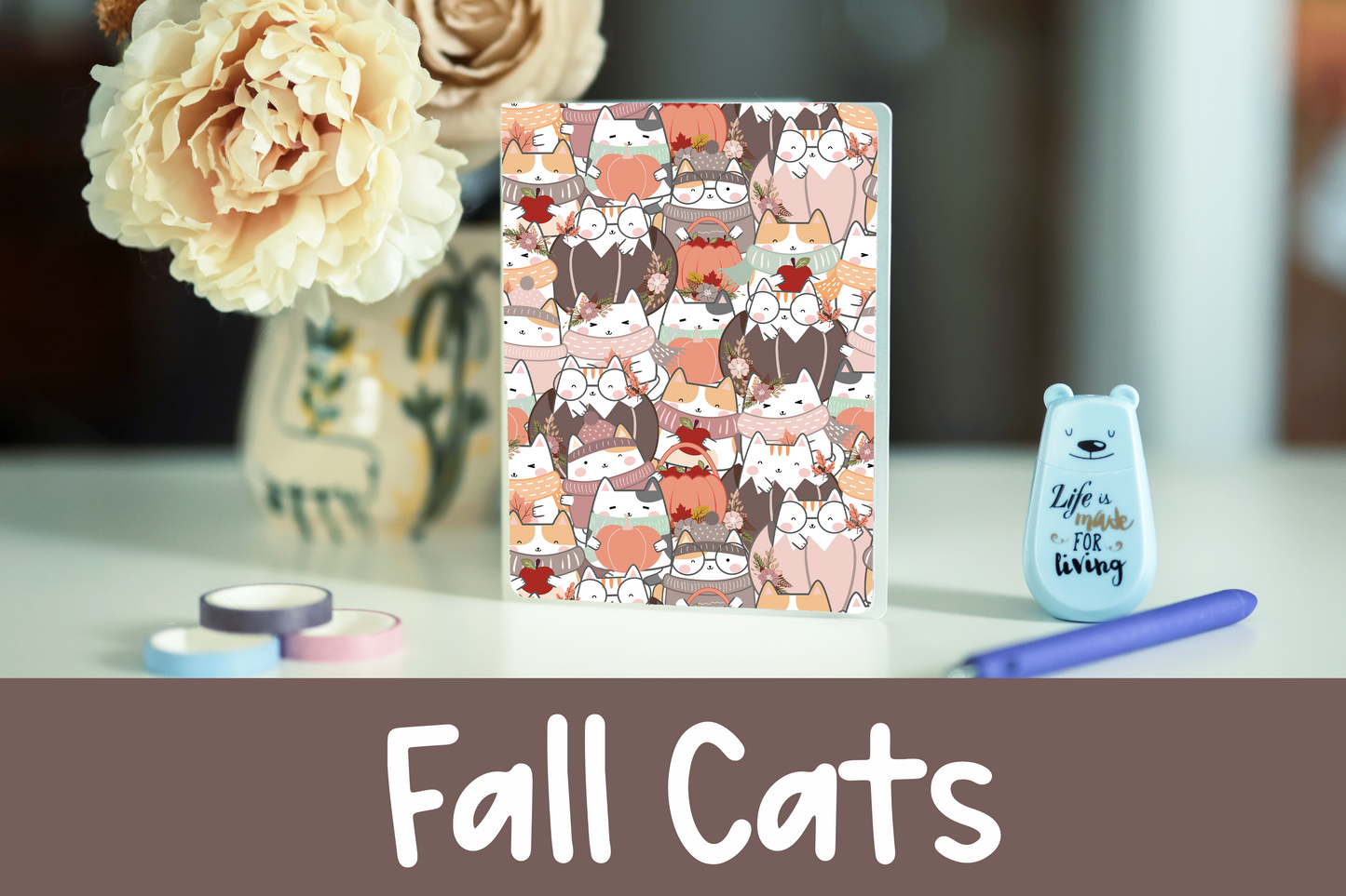 Autumn Sticker Album | 60 Top-Loading Sleeves